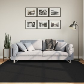 HUARTE washable soft short pile rug black 200x200 cm by , Rugs - Ref: Foro24-375118, Price: 99,89 €, Discount: %