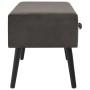 Gray velvet coffee table 80x40x46 cm by vidaXL, Coffee table - Ref: Foro24-247547, Price: 85,99 €, Discount: %