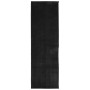 Alfombra de pelo corto suave lavable HUARTE negro 80x250 cm de , Alfombras - Ref: Foro24-375111, Precio: 49,62 €, Descuento: %