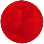 HUARTE washable soft short pile rug red Ø 80 cm by , Rugs - Ref: Foro24-375179, Price: 21,91 €, Discount: %