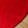 HUARTE washable soft short pile rug red Ø 80 cm by , Rugs - Ref: Foro24-375179, Price: 21,91 €, Discount: %