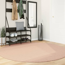 HUARTE washable soft short pile rug pink Ø 200 cm by , Rugs - Ref: Foro24-375164, Price: 90,96 €, Discount: %