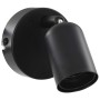 Lámpara focos 2 uds con bombillas de filamento 2W negro E27 de vidaXL, Focos y reflectores - Ref: Foro24-281411, Precio: 22,3...