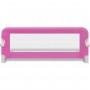 Child bed safety railing 2 pcs pink 102x42 cm by vidaXL, Safety railings - Ref: Foro24-276085, Price: 61,67 €, Discount: %