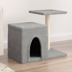 Cat scratching post with light gray sisal posts 50.5 cm by , Cat furniture - Ref: Foro24-172125, Price: 28,57 €, Discount: %