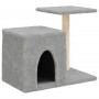 Cat scratching post with light gray sisal posts 50.5 cm by , Cat furniture - Ref: Foro24-172125, Price: 28,57 €, Discount: %