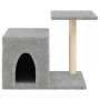 Cat scratching post with light gray sisal posts 50.5 cm by , Cat furniture - Ref: Foro24-172125, Price: 28,57 €, Discount: %