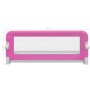 Child bed safety railing 2 pcs pink 102x42 cm by vidaXL, Safety railings - Ref: Foro24-276085, Price: 61,67 €, Discount: %