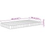 Soft medium hardness foam mattress 100x200 cm by , Mattresses - Ref: Foro24-373021, Price: 134,92 €, Discount: %