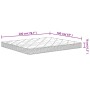 Colchón de espuma dureza media suave 160x200 cm | Foro24 | Onlineshop