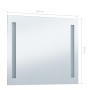 Espejo de pared de baño con LED 100x60 cm de vidaXL, Espejos - Ref: Foro24-144707, Precio: 87,79 €, Descuento: %