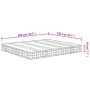 Colchón de muelles Bonnell firmeza media 200x200 cm | Foro24 | Onlineshop
