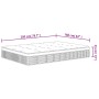 Medium firm pocket spring mattress 160x200 cm by , Mattresses - Ref: Foro24-3206444, Price: 379,99 €, Discount: %