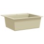 Fregadero de cocina de granito con un seno beige de vidaXL, Fregaderos - Ref: Foro24-144862, Precio: 180,77 €, Descuento: %