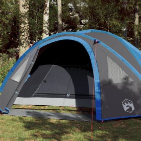 Blue Waterproof 4 Person Igloo Tent by , tents - Ref: Foro24-94350, Price: 89,76 €, Discount: %