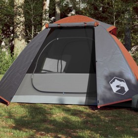 2 Person Igloo Tent Waterproof Gray Orange by , tents - Ref: Foro24-94325, Price: 57,33 €, Discount: %