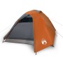 3 Person Igloo Tent Waterproof Gray Orange by , tents - Ref: Foro24-94333, Price: 63,99 €, Discount: %