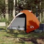 3 Person Igloo Tent Waterproof Gray Orange by , tents - Ref: Foro24-94333, Price: 63,99 €, Discount: %