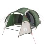 Green waterproof 3-person tunnel tent by , tents - Ref: Foro24-94390, Price: 96,99 €, Discount: %