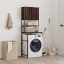 Oak brown washing machine cabinet 68x48.5x194 cm by , Accessories for washing machines and dryers - Ref: Foro24-838977, Price...