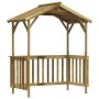 Impregnated pine wood barbecue shed 163.5x93x210 cm by , Sheds - Ref: Foro24-315390, Price: 209,85 €, Discount: %