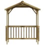 Impregnated pine wood barbecue shed 163.5x93x210 cm by , Sheds - Ref: Foro24-315390, Price: 202,99 €, Discount: %