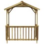 Impregnated pine wood barbecue shed 163.5x93x210 cm by , Sheds - Ref: Foro24-315390, Price: 202,99 €, Discount: %