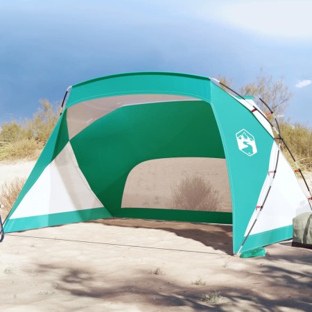 Beach tent 185T polyester aqua green 274x178x170/148 cm by , tents - Ref: Foro24-94404, Price: 61,99 €, Discount: %