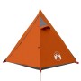 2 Person Igloo Tent Waterproof Gray Orange by , tents - Ref: Foro24-94321, Price: 51,99 €, Discount: %