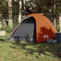 4 Person Igloo Tent Waterproof Gray Orange by , tents - Ref: Foro24-94337, Price: 74,99 €, Discount: %