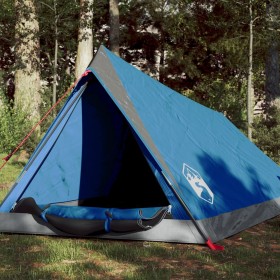 2 person tent 185T taffeta blue 200x120x88/62 cm by , tents - Ref: Foro24-94363, Price: 37,12 €, Discount: %