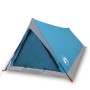 Tienda de campaña 2 personas tafetán 185T azul 200x120x88/62 cm de , Tiendas de campaña - Ref: Foro24-94363, Precio: 37,12 €,...