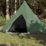 Green waterproof 4-person tipi tent by , tents - Ref: Foro24-94380, Price: 153,99 €, Discount: %