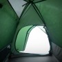 Tienda de campaña iglú para 4 personas impermeable verde