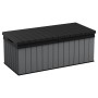 Keter Darwin grey garden storage box 380 L by , Outdoor storage boxes - Ref: Foro24-440522, Price: 203,99 €, Discount: %