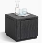 Keter Graphite cube storage pouf 213816 by , Outdoor storage boxes - Ref: Foro24-422801, Price: 72,99 €, Discount: %