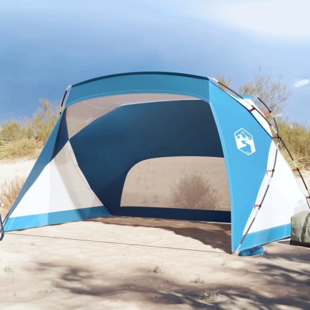 Tienda de playa 185T poliéster azul celeste 274x178x170/148 cm de , Tiendas de campaña - Ref: Foro24-94403, Precio: 55,99 €, ...