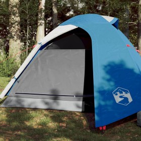 Blue waterproof 3-person igloo tent shop by , tents - Ref: Foro24-94332, Price: 53,64 €, Discount: %