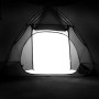 Igloo tent for 2 people, opaque white waterproof fabric by , tents - Ref: Foro24-94326, Price: 76,33 €, Discount: %