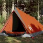 Waterproof gray and orange 2-person tent by , tents - Ref: Foro24-94364, Price: 38,71 €, Discount: %