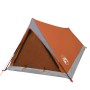 Waterproof gray and orange 2-person tent by , tents - Ref: Foro24-94364, Price: 38,71 €, Discount: %