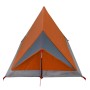 Waterproof gray and orange 2-person tent by , tents - Ref: Foro24-94364, Price: 38,71 €, Discount: %