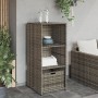 PE Rattan Gartenschrank grau 50x55x115 cm von , Aufbewahrungsboxen für den Außenbereich - Ref: Foro24-365549, Preis: 111,99 €...