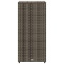 PE grey rattan garden storage cabinet 50x55x115 cm by , Outdoor storage boxes - Ref: Foro24-365549, Price: 111,99 €, Discount: %