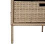 PE beige rattan garden storage cabinet 55x59x80 cm by , Outdoor storage boxes - Ref: Foro24-365554, Price: 174,99 €, Discount: %