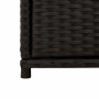 PE black rattan garden storage cabinet 105x55x113 cm by , Outdoor storage boxes - Ref: Foro24-365563, Price: 211,16 €, Discou...