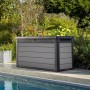 Keter Premier Garden Storage Box Gray 380 L by , Outdoor storage boxes - Ref: Foro24-440524, Price: 151,99 €, Discount: %