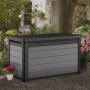 Keter Caja de almacenamiento para jardín Premier gris 380 L de , Cajas de almacenaje para exteriores - Ref: Foro24-440524, Pr...