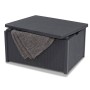 Keter Table with storage Arica graphite by , Outdoor storage boxes - Ref: Foro24-408954, Price: 82,69 €, Discount: %