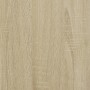 Sonoma oak engineered wood washing machine shelf 67x25x163 cm by , Accessories for washing machines and dryers - Ref: Foro24-...